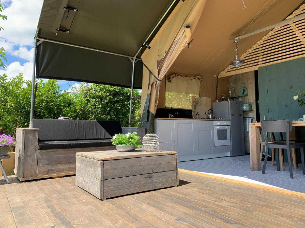 Glamping Aan De Plas วิงเคอวีน ภายนอก รูปภาพ