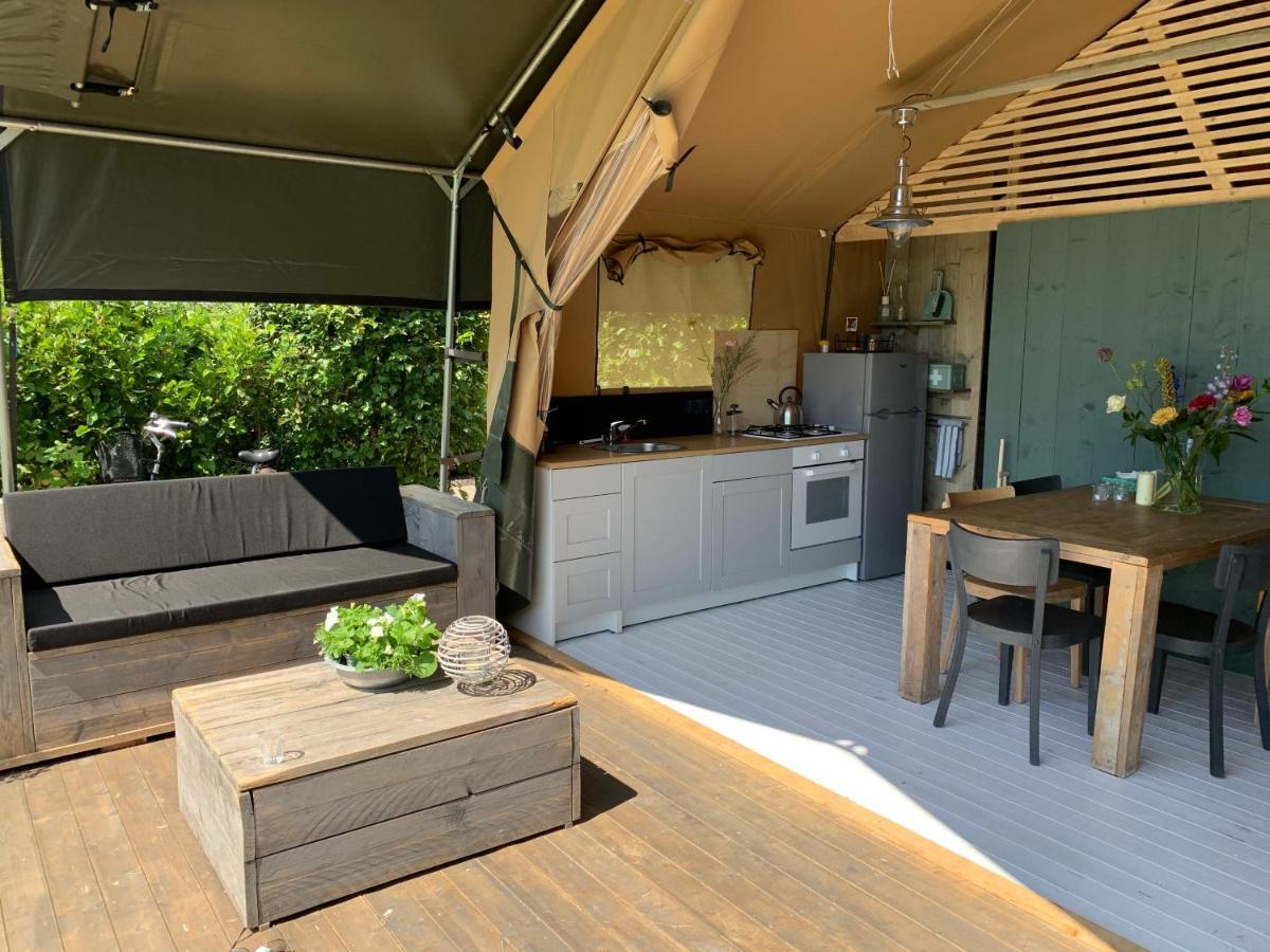 Glamping Aan De Plas วิงเคอวีน ภายนอก รูปภาพ